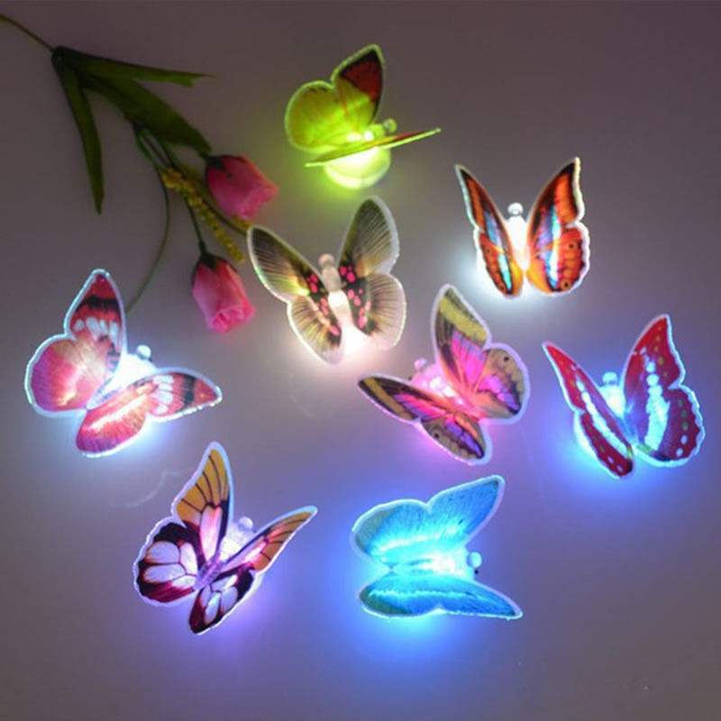 Combo 10 Đèn Led Bướm Phát Quang