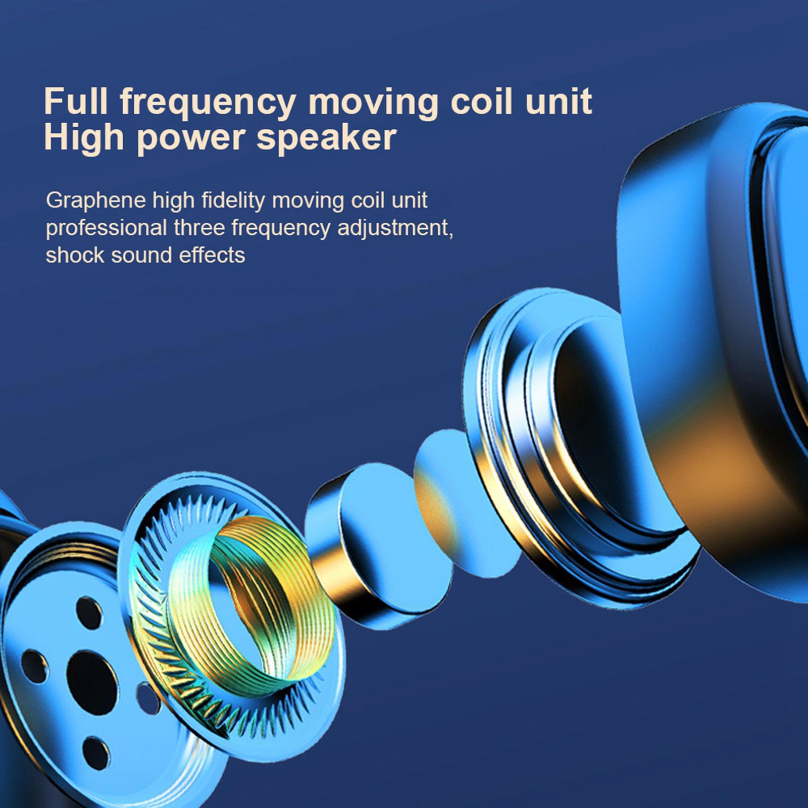 Bluetooth 5.2 TWS Earbuds TWS Headphones Stereo In Ear Touch Control