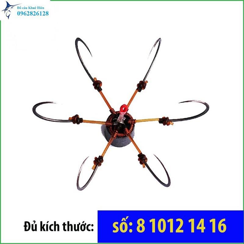 Lưỡi Câu Lục Câu Cá Lưỡi Câu Lục Tỳ hàng thửa siêu bền Lưỡi Câu Cá Lục -SANAMI FISHING hàng thửa