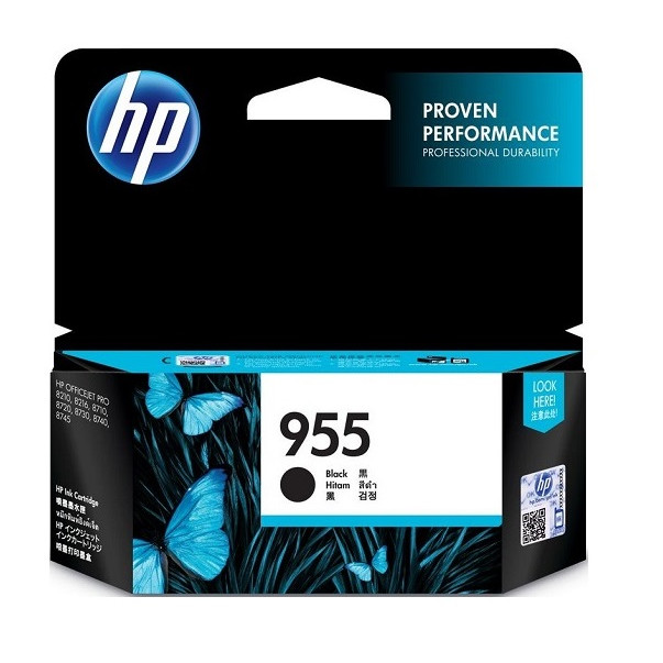 HP 955 Black Original Ink Cartridge - Hàng chính hãng