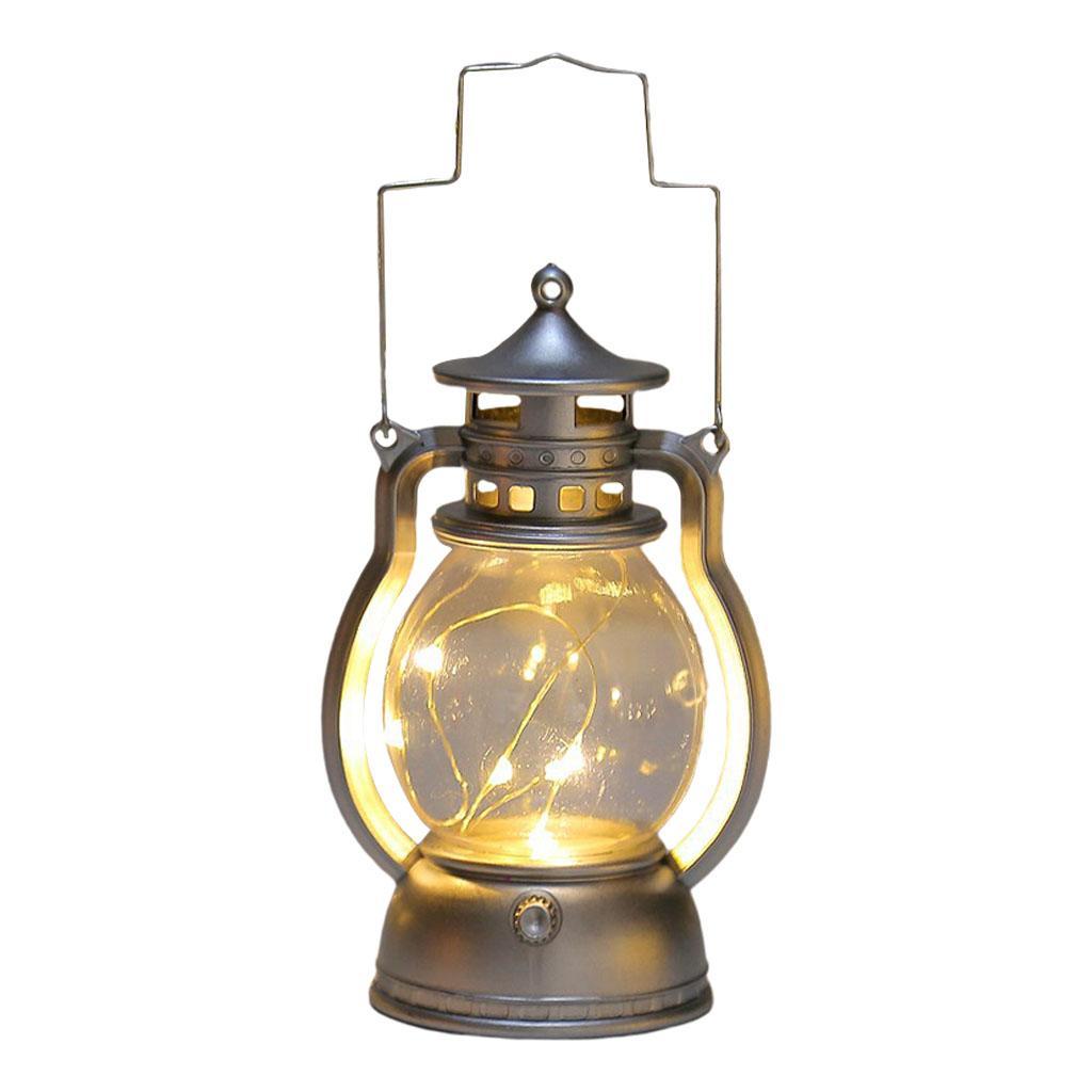 2-6pack Decorative Oil Lamp Christmas LED Lantern Lamp Hanging Lantern for Home