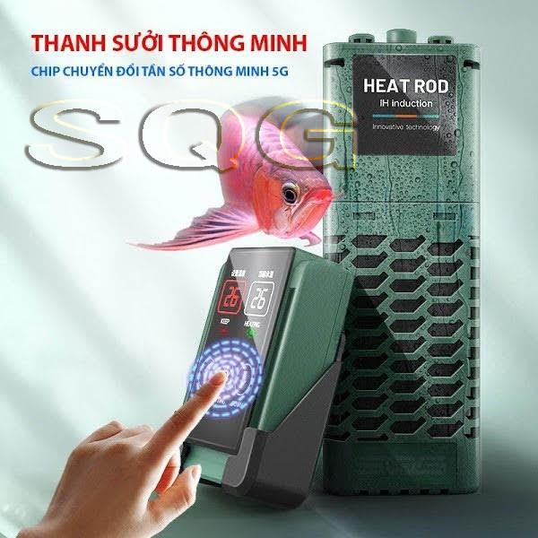 Sưởi bể cá PTC cảm ứng IH thông minh 5G