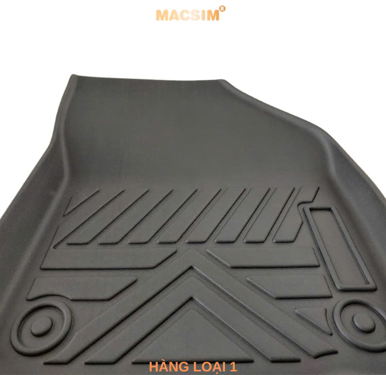 Thảm lót sàn 1 lớp sd3 Hyundai Santafe 2019+ Nhãn hiệu Macsim -  (Giảm giá nhưng chất lượng không giảm)