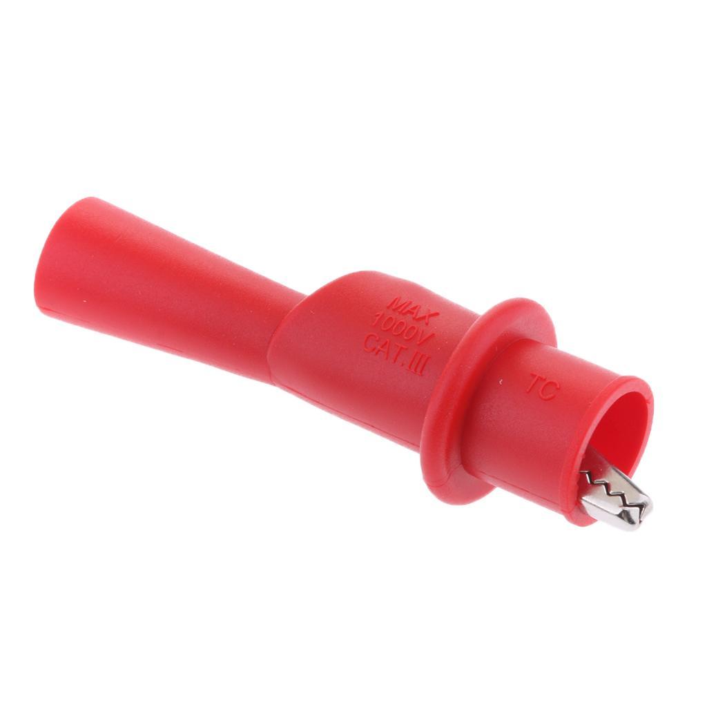 Crocodile Clips Electrical Clamp Alligator Clip Probe For Testing Meter