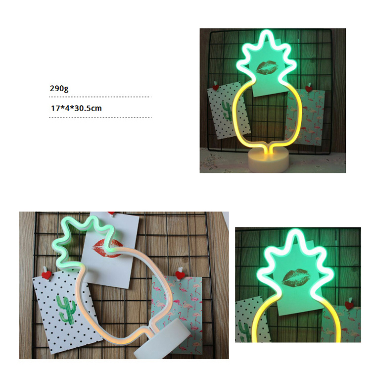 Đèn ngủ Neon Decor Quả Dứa