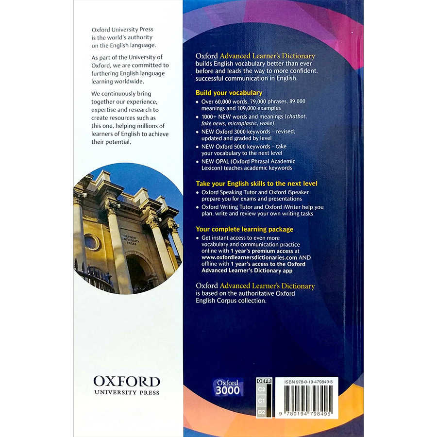 Oxford Advanced Learner Dictionary (10th Edition) (Hardback with 1 Year Access to Premium Online Access and App)