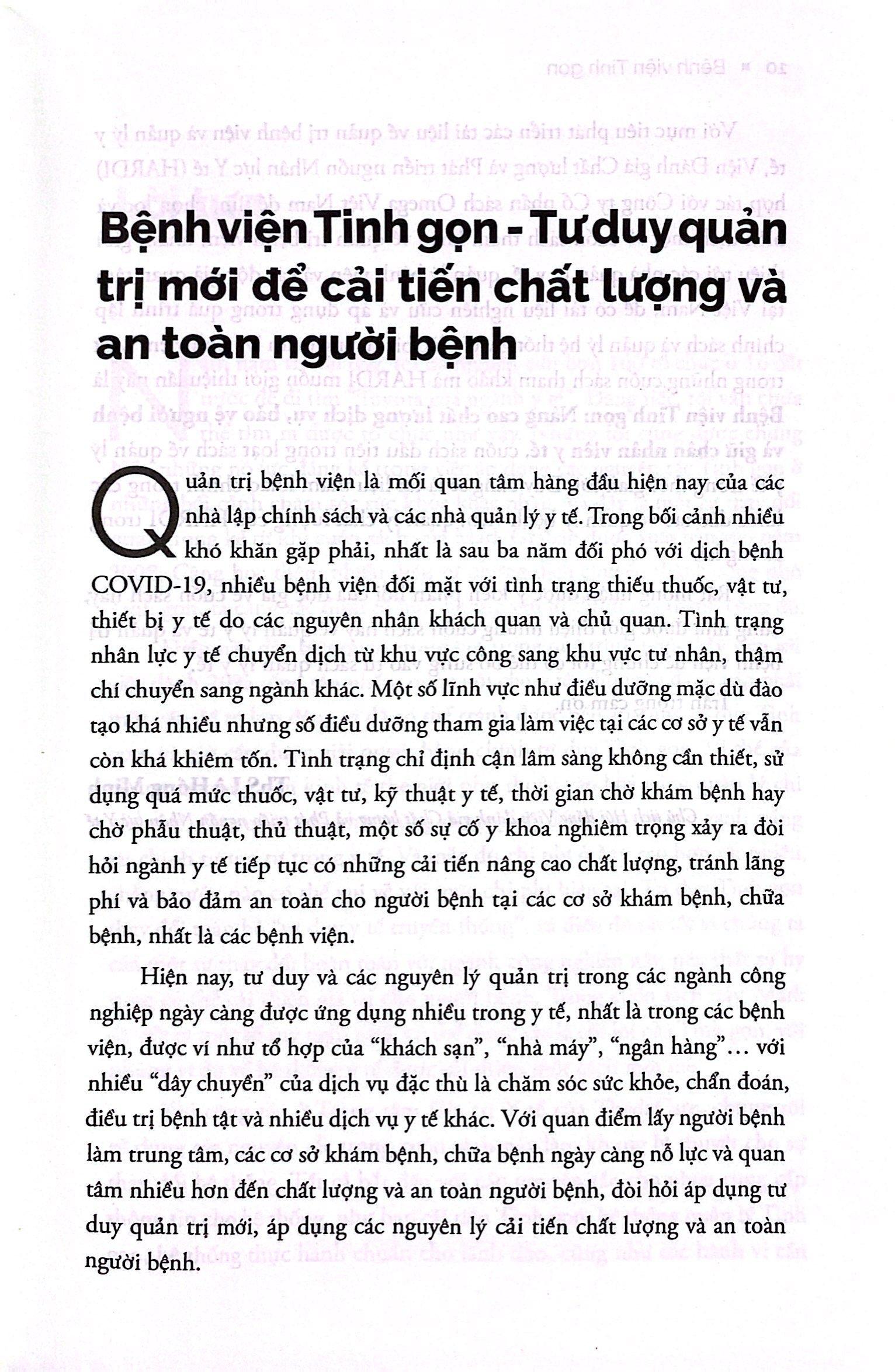 Bệnh Viện Tinh Gọn