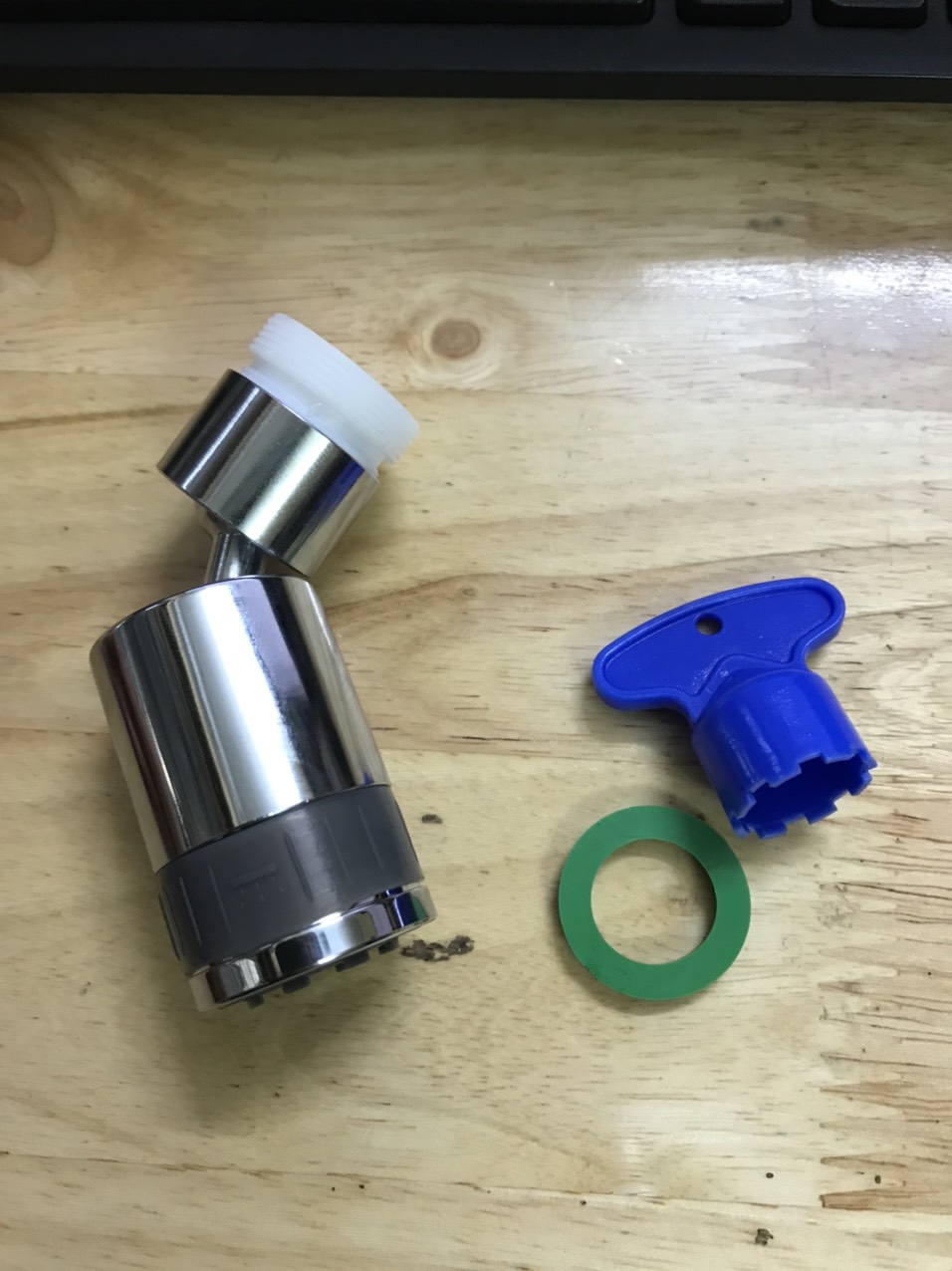 Đầu Vòi Tăng Áp Schmidt Loại 3 Đốt Chế Độ Xoay 360 Độ, Tiện Ích, Tạo Bọt, Hai Chế Độ Tiết Kiệm Nước-Hàng Chính Hãng