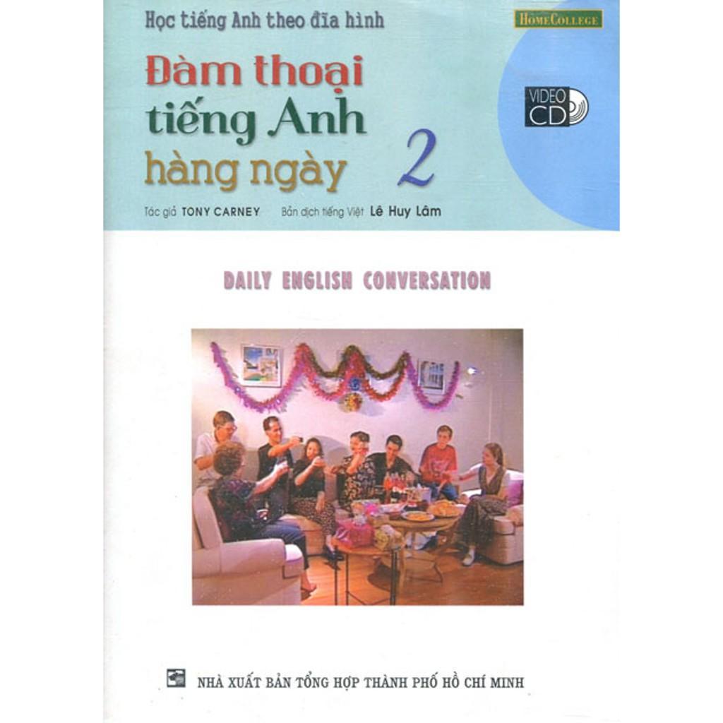 Sách - Học Tiếng Anh Theo Đĩa Hình - Đàm Thoại Tiếng Anh Hằng Ngày 2 (Kèm 1 VCD) - Nhân Trí Việt