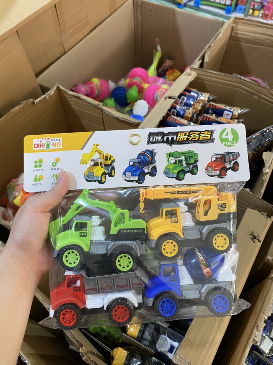 Bộ xe oto công trình