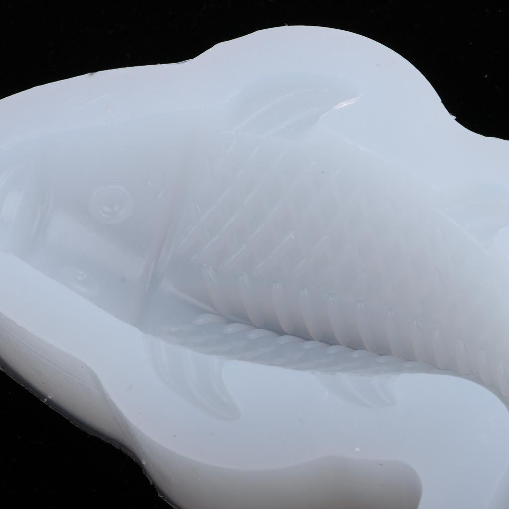 Fish Silicone Molds Mould for Soap, Ice Cube, Jello Shot, Chocolate, Polymer Clay, Plaster