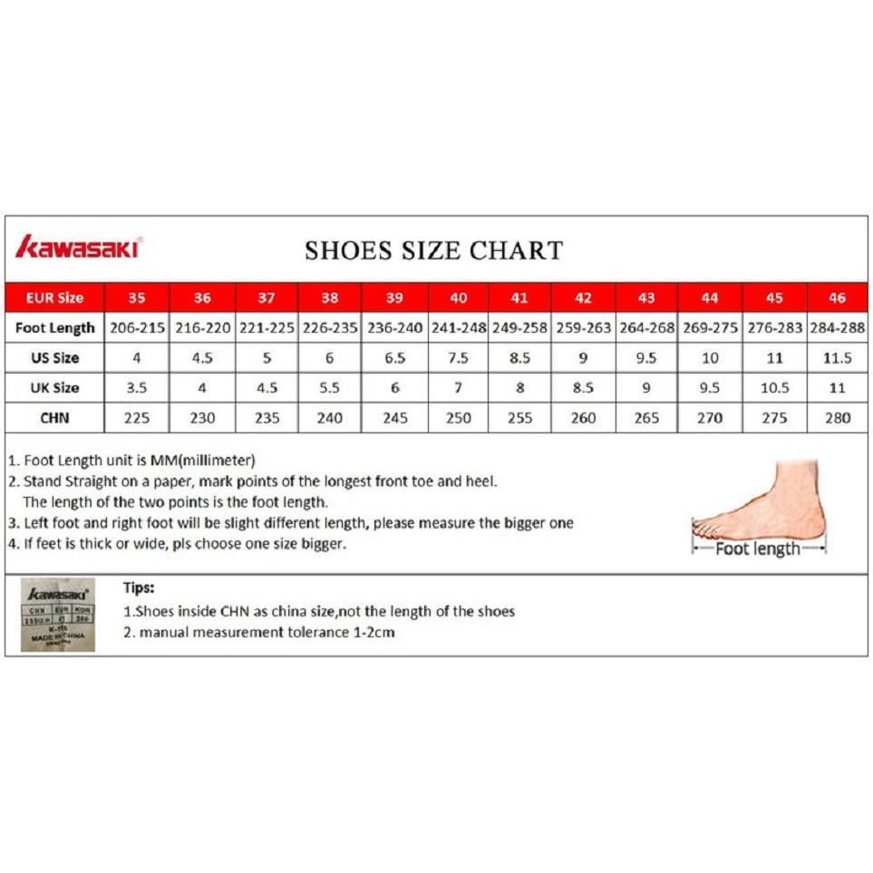 Giày cầu lông bóng chuyền Kawasaki K086