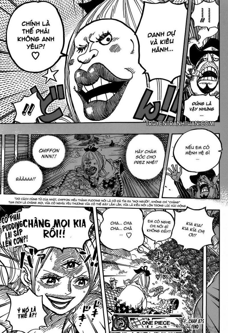 đảo hải tặc - one piece chapter 875 16