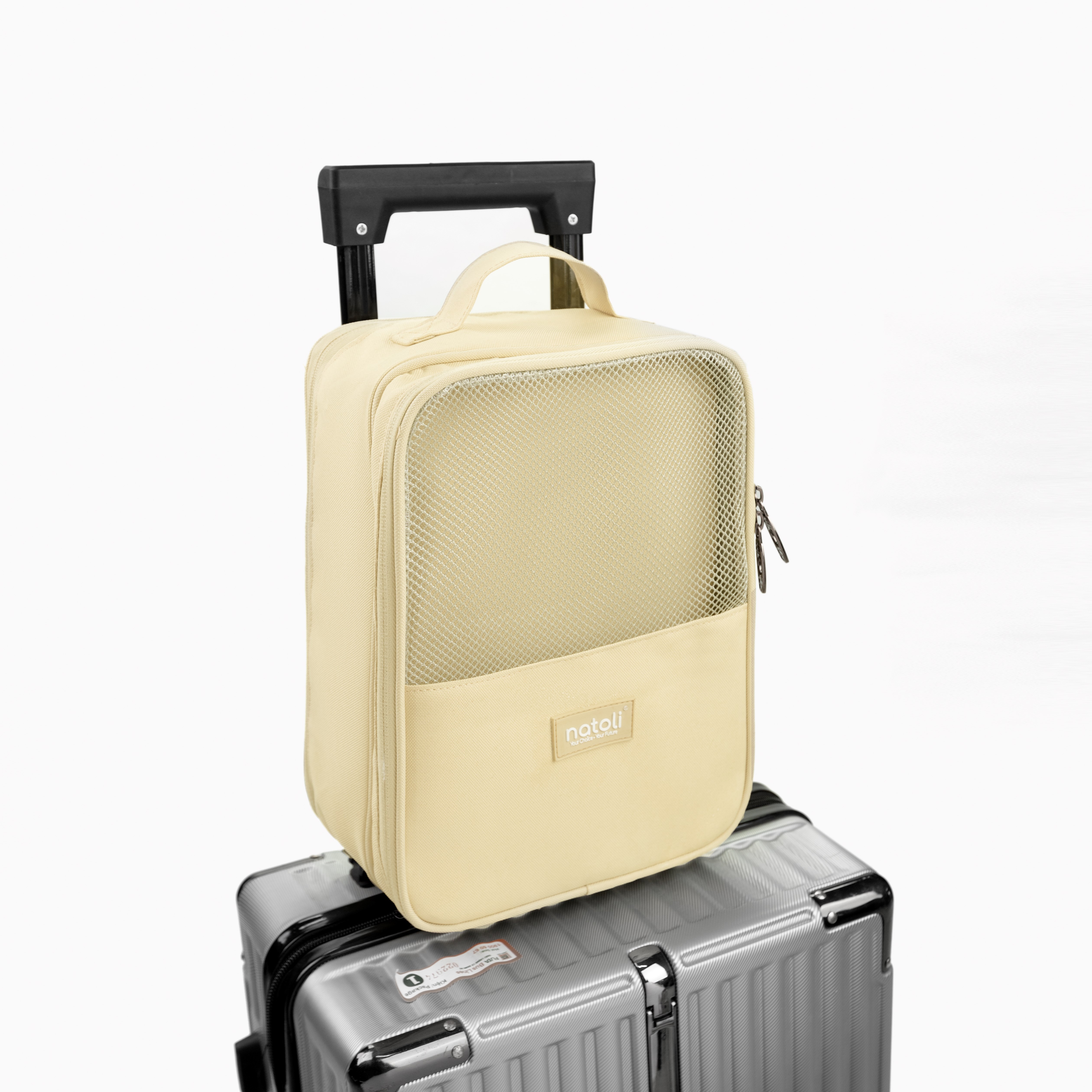 Túi đựng giày dép du lịch NATOLI, nhiều ngăn đựng giày thể thao, đi du lịch tiện lợi BST Elite Shoe Bag T28