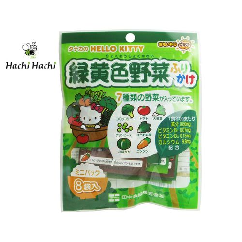 Gia vị rắc cơm 7 loại rau củ Tanaka 16g