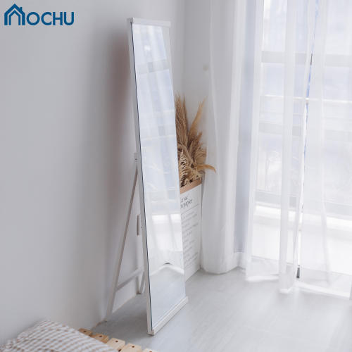 Gương Đứng Soi Toàn Thân Tràn Viền Khung Gỗ OCHU - A Mirror - White