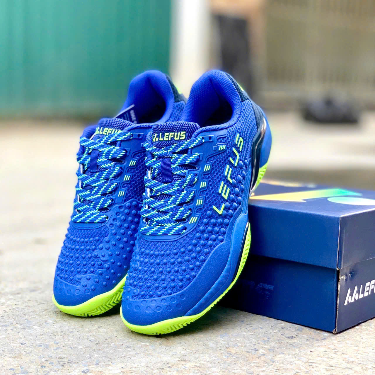 Giày lefus L036 chuyên dụng chơi cầu lông, bóng bàn, pickleball siêu bền size 36-44