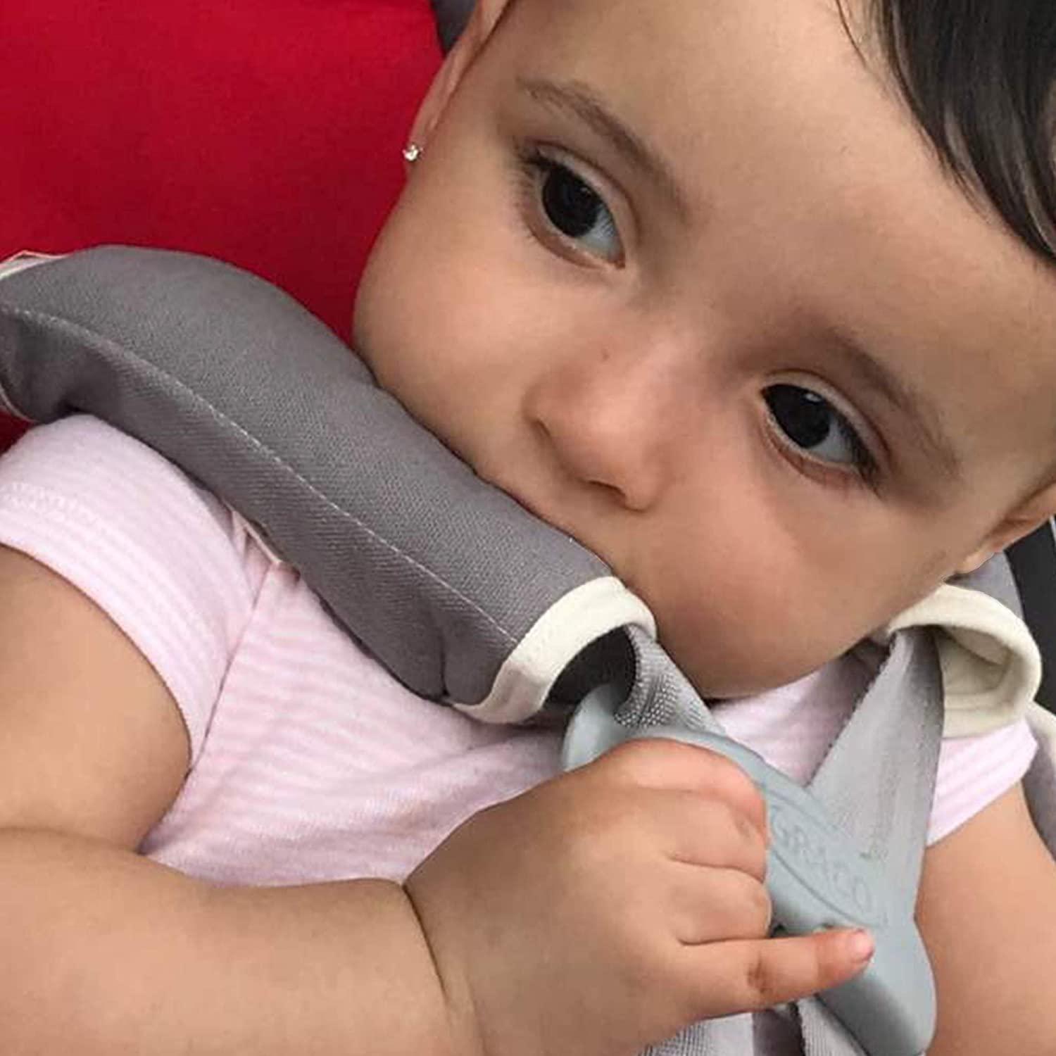 Hữu Cơ Cho Bé Dây Đai Đệm Thêm Sang Trọng, Trẻ Em Dây Đai Bao Da, Dây An Toàn Đệm dây Đeo Vai Miếng Lót, Dây An Toàn Dây Đeo Đệm