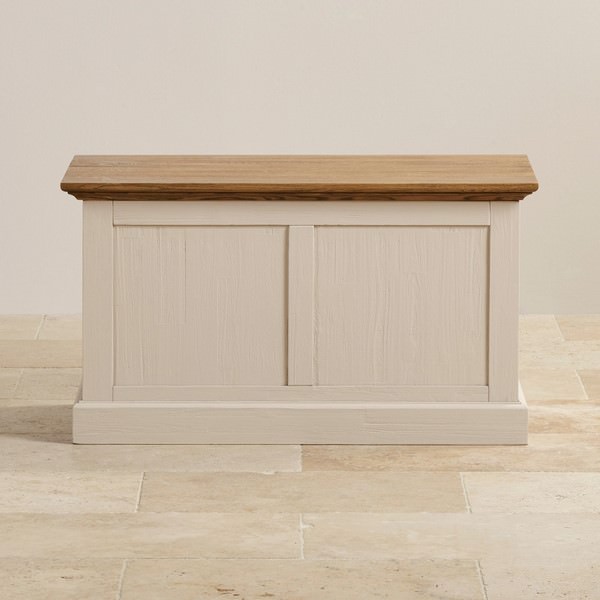 Rương Seychelles Gỗ Sồi Ibie BSW0SEYO - Trắng (95 x 50 cm)