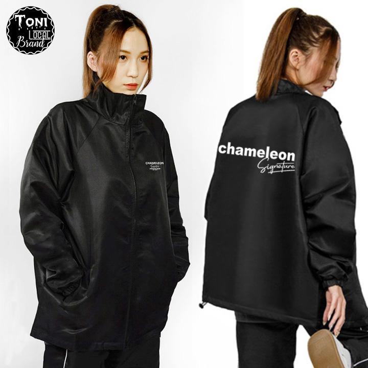 Áo Khoác Dù Local Brand CHAMELEON Jacket Mero 2 lớp dày form rộng Unisex cổ bẻ