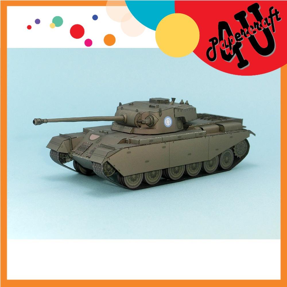 Mô hình giấy xe tank A41 Centurionn tỉ lệ 1/72