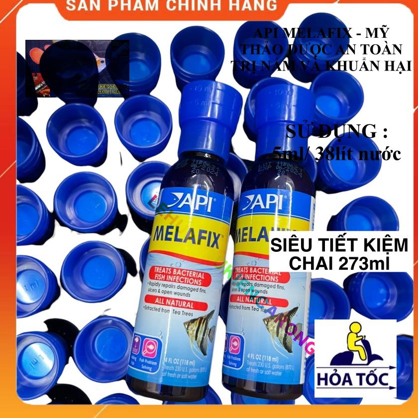 MELAFIX Dung Dịch Chữa Nấm Và Khuẩn Hại Cho Cá Cảnh Chai 118ml, 237ml, 473ml Chính Hãng API MỸ