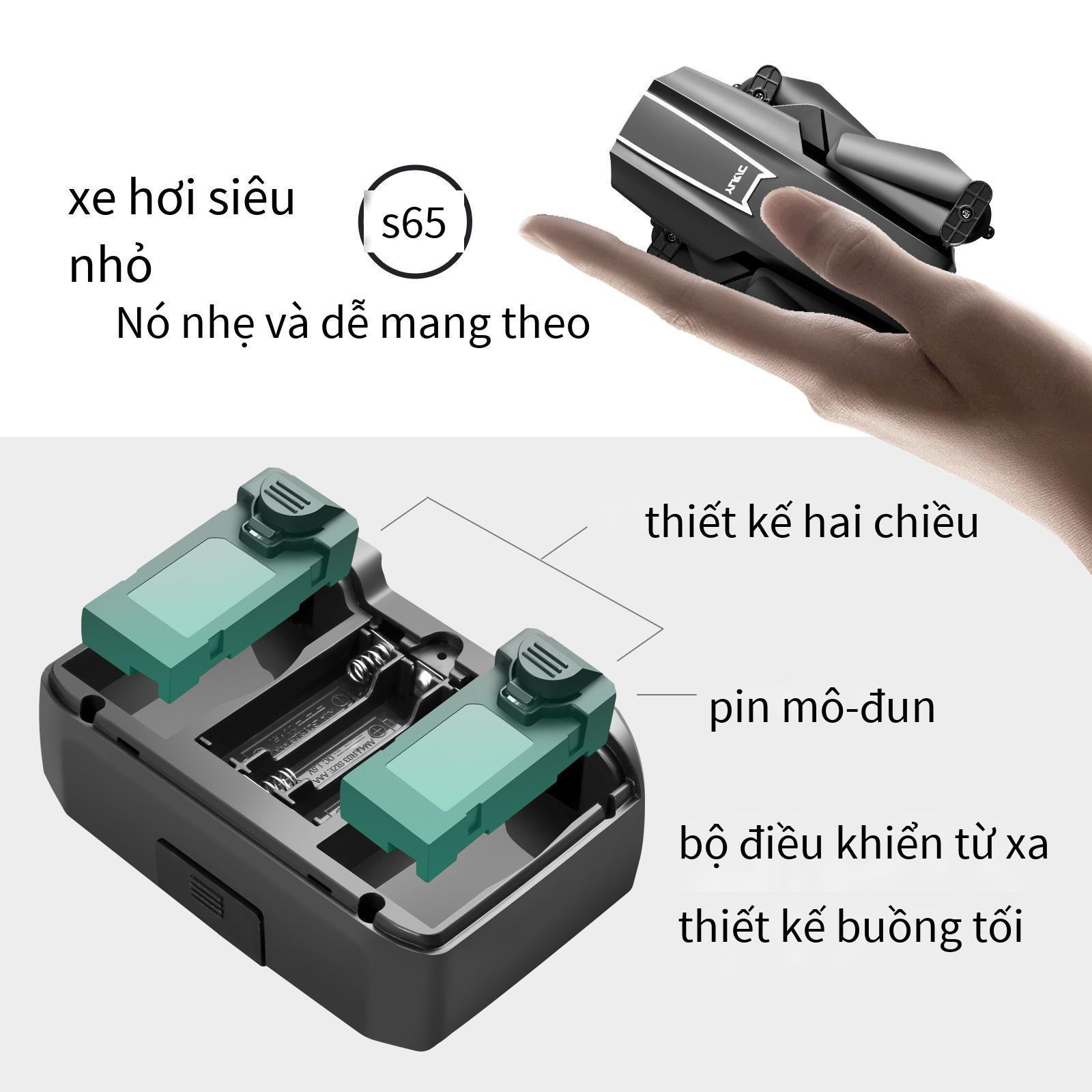 Đảm bảo chất lượng điều khiển từ xa gấp máy bay không người lái mini bốn trục camera độ nét cao kép 4K camera trên không cậu bé máy bay sản phẩm mới S65