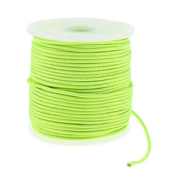2x 2mm 50m Lightweight Durable Nylon Guyline Tent Guide Rope Guy Line Cord Camping Paracord