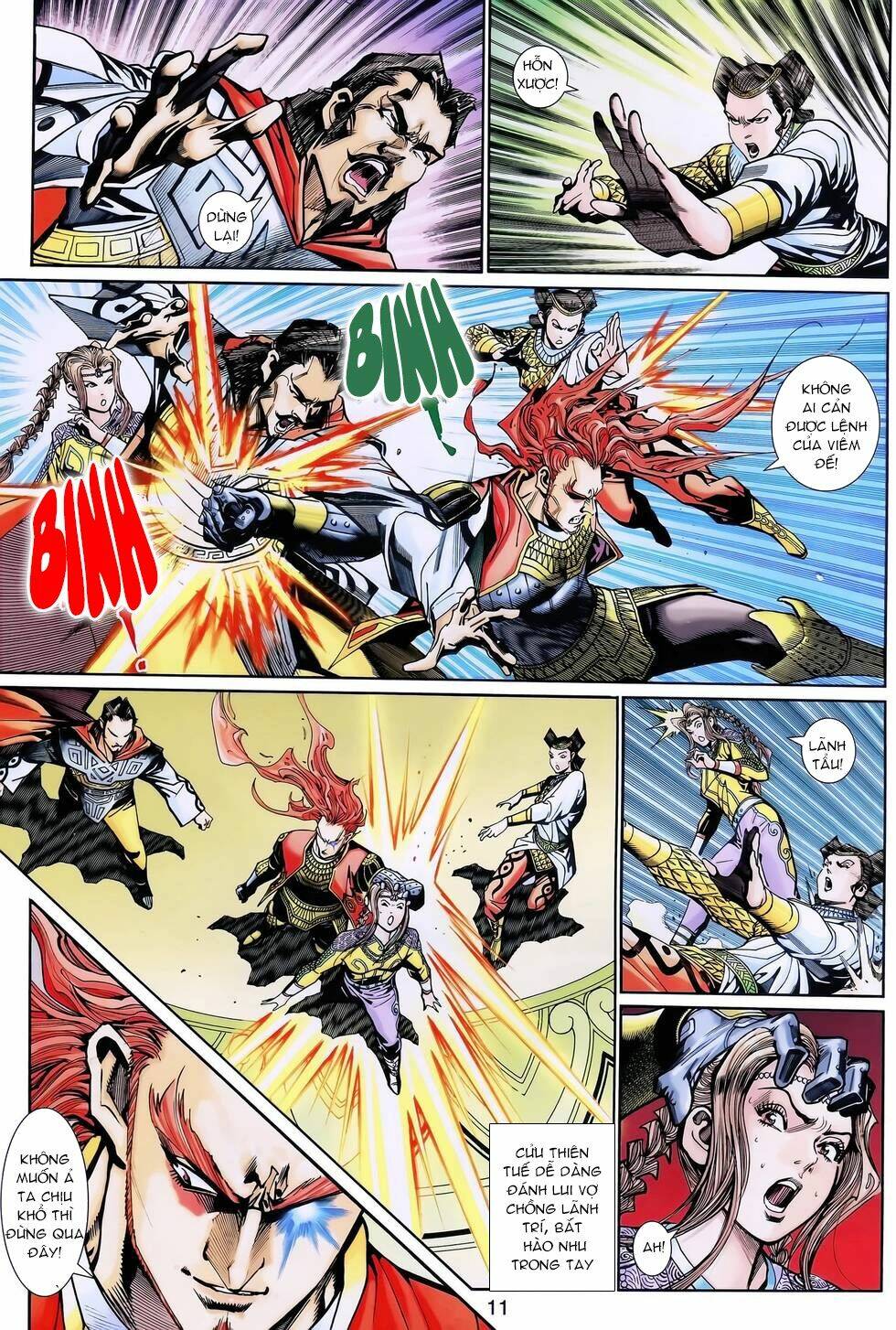 thần binh huyền kỳ 3+3.5 chapter 142 11