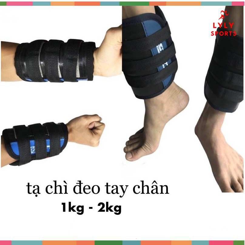 Tạ Chì đeo chân và tay Tập Thể Lực loại tốt 2kg - 1 cặp - LYLYSPORTS