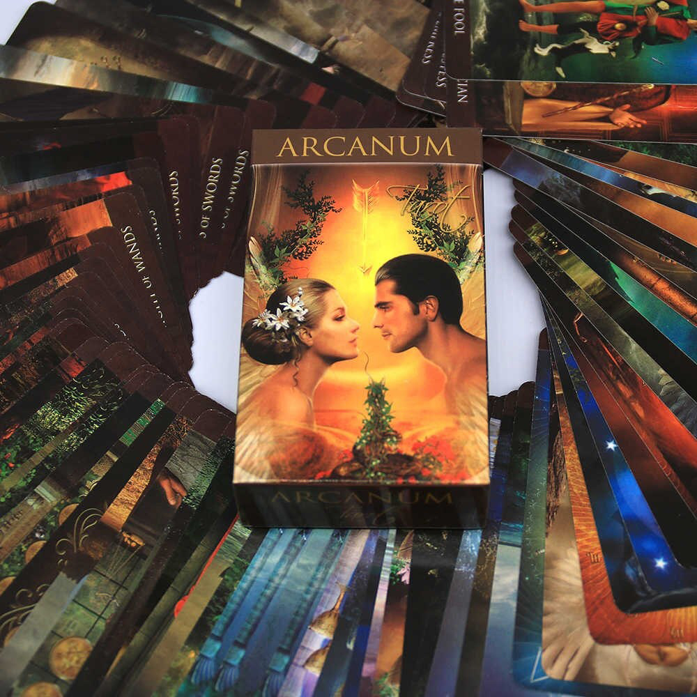 Bài Tarot Arcanum 78 Lá Bài Tặng Đá Thanh Tẩy