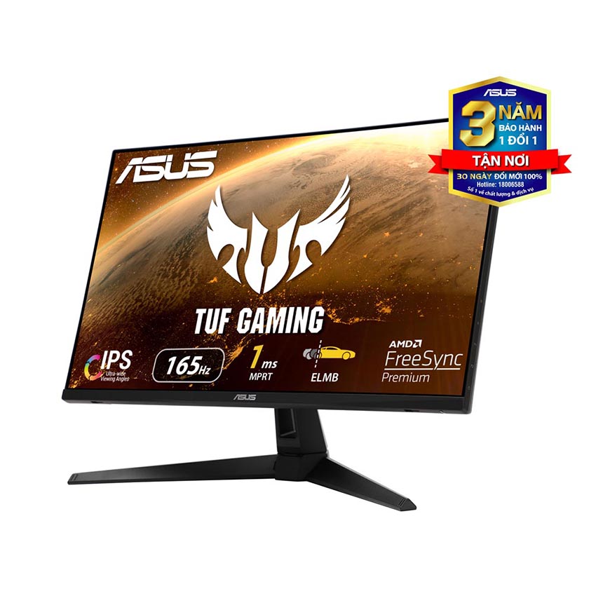 Màn hình Asus TUF GAMING VG249Q1A 24" IPS 165Hz Gsync compatible chuyên game - hàng chính hãng