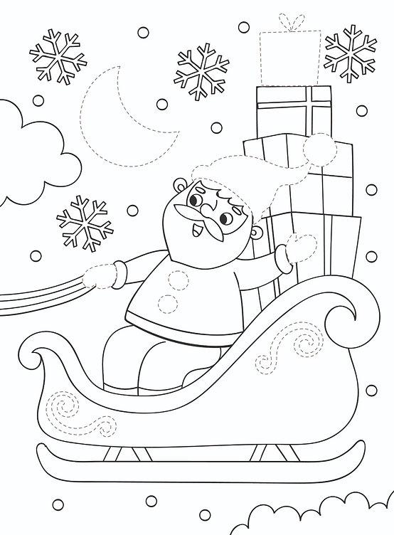 Dress Me Up Colouring &amp; Activity Book - Santa