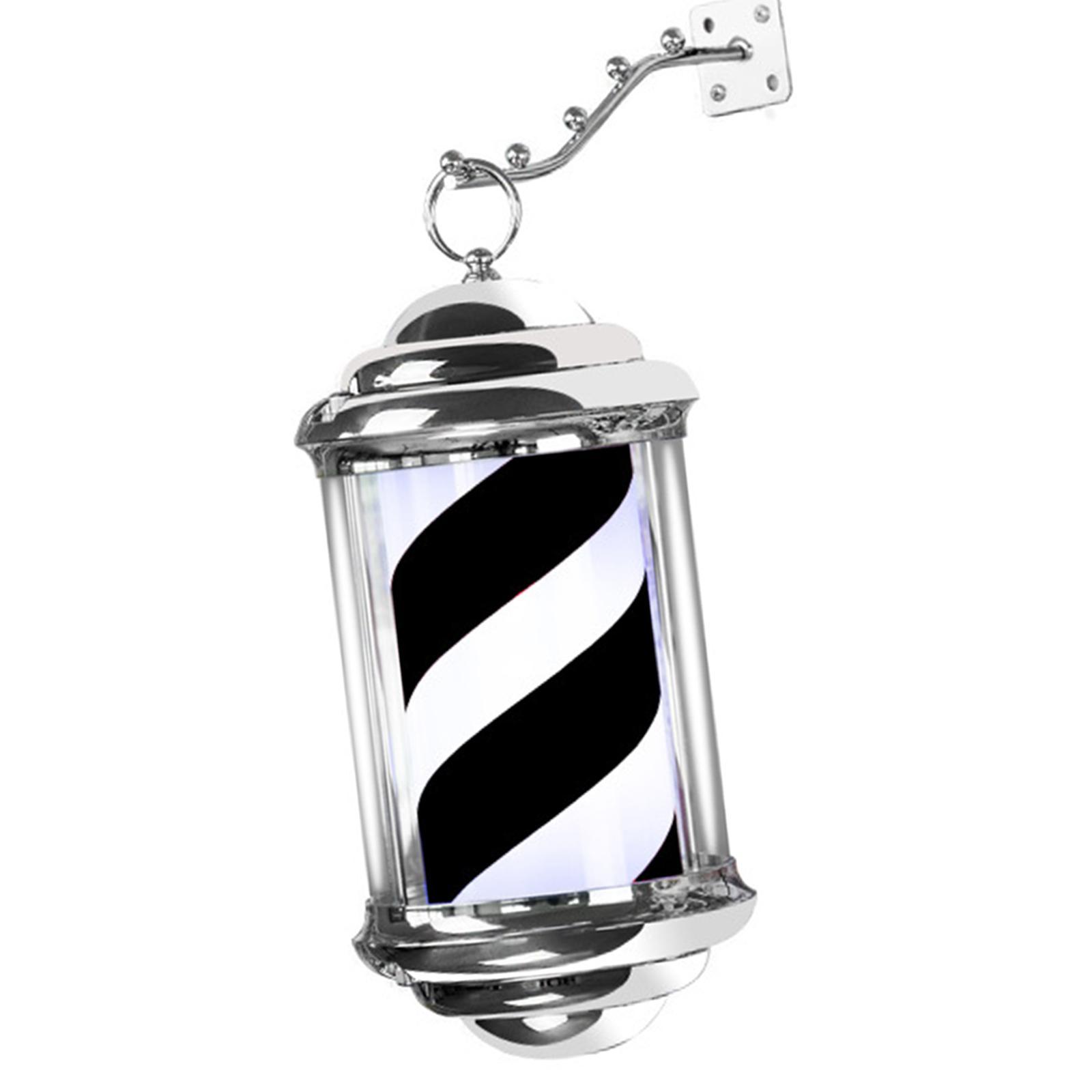 Rotating Barber Pole Light Hairdressing LED Stripes Outdoor