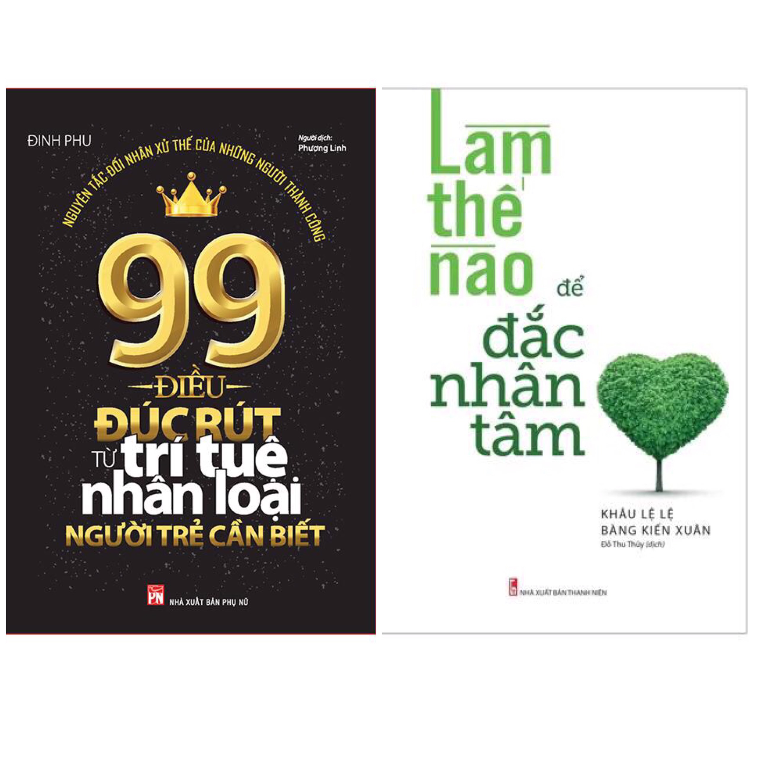 Bộ 2 Cuốn Sách Kĩ Năng Bán Chạy:  99 Điều Đúc Rút Từ Trí Tuệ Nhân Loại Người Trẻ Cần Biết +  Làm Thế Nào Để Đắc Nhân Tâm