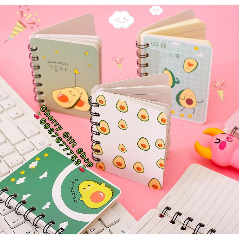 Sổ Tay Mini Siêu Dễ Thương Sổ Tay Lò Xo
