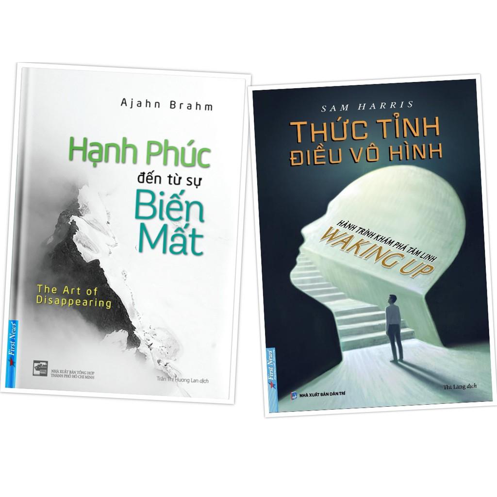 Sách - Combo Hạnh phúc đến từ sự biến mất + Thức tỉnh điều vô hình - FirstNews