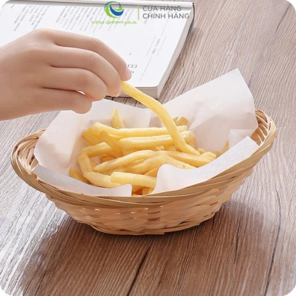 Giấy Thấm Dầu Vinagreen Trắng - Dày 25x25cm 100 Tờ