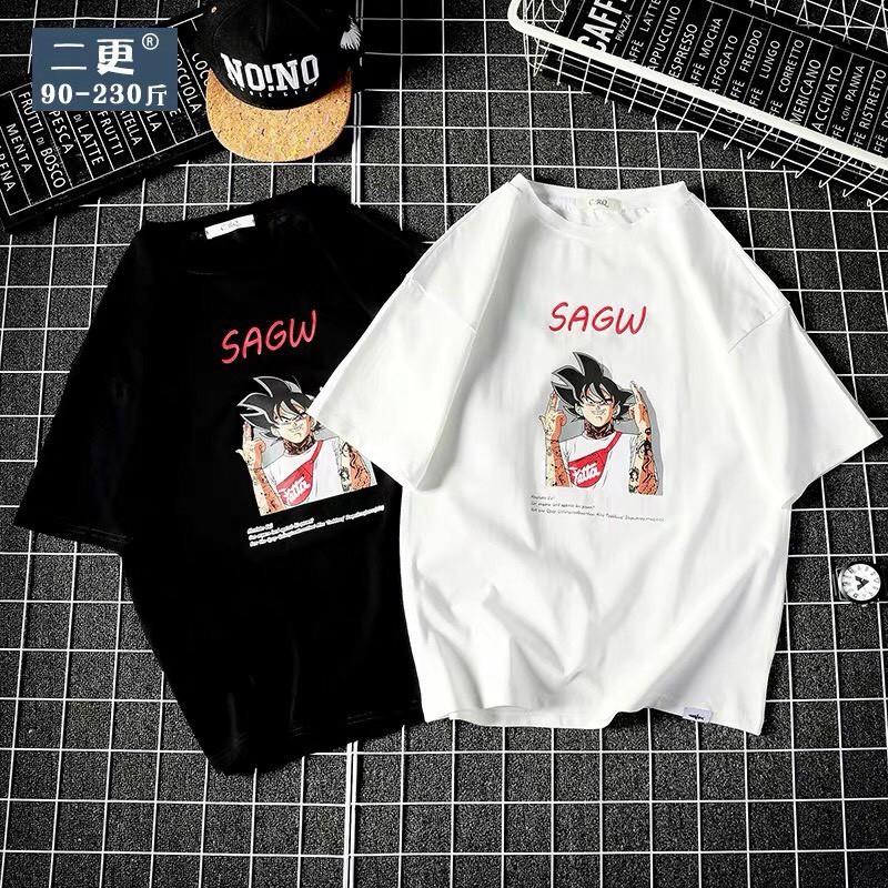 Áo thun áo phông tay lỡ Unisex SAGW 2 màu full size M L XL THE 1992