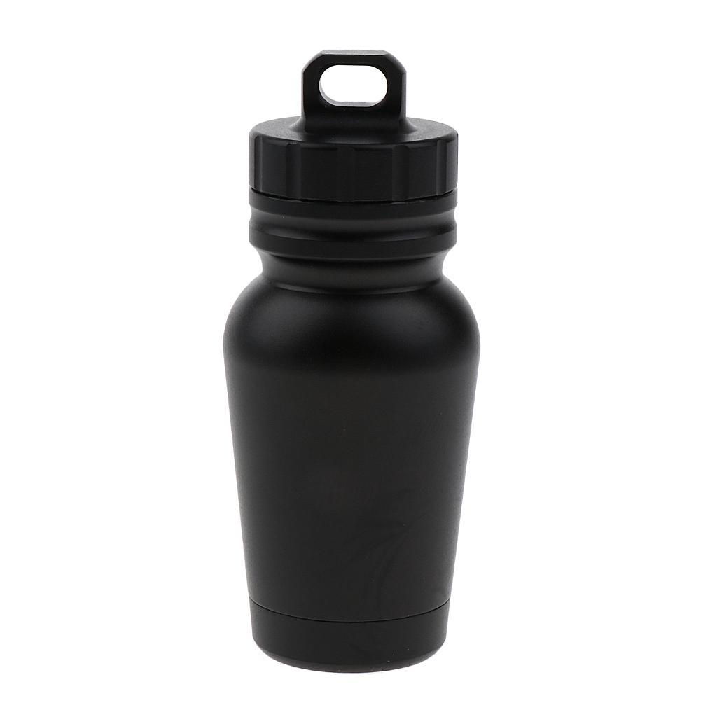 Outdoor Storage Container Case Pillbox Keyring Carry Cash Capsule