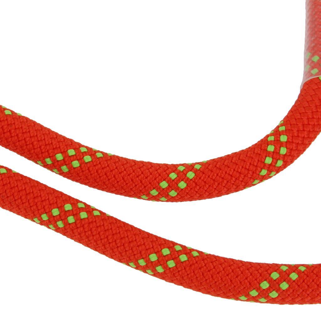 15KN Outdoor Rock Climbing Arborist Rope Grab Equipment Aluminum Alloy + Fall Protection Rope