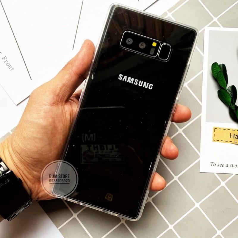 Ốp Lưng Trong Cứng Viền Dẻo Cho Samsung Note 20 Ultra / Note 20 / S20 Ultra / S20+ / Note 10+ / Note 10 / S10+ / S10