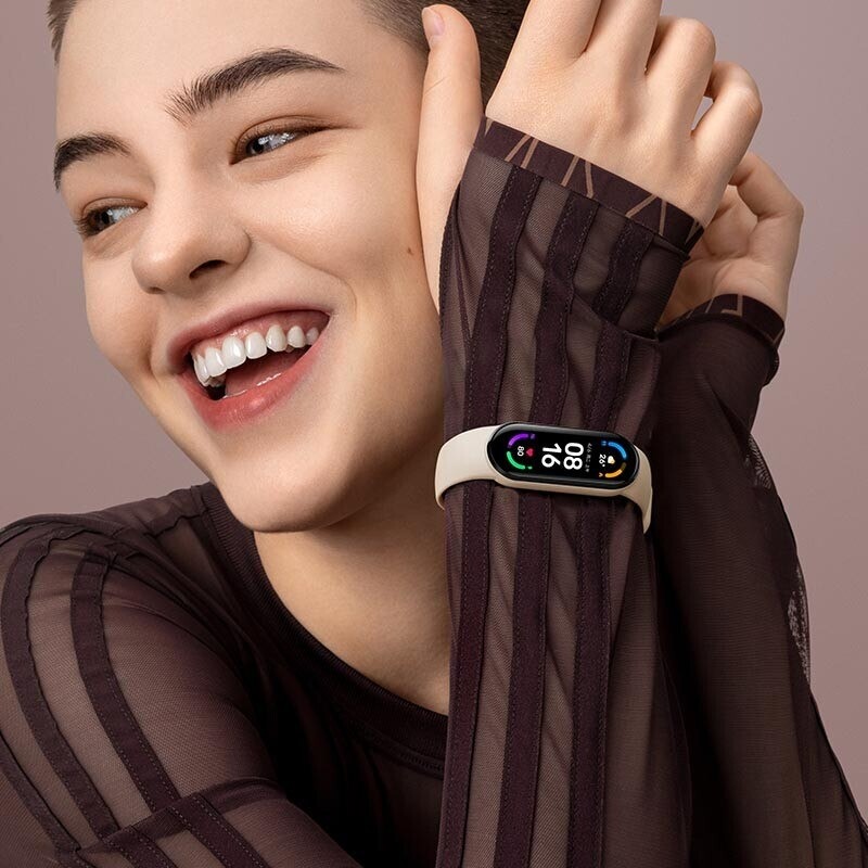 Vòng Đeo Tay Thông Minh Theo Dõi Vận Động Xiaomi Mi Band 6 - Hàng Chính Hãng