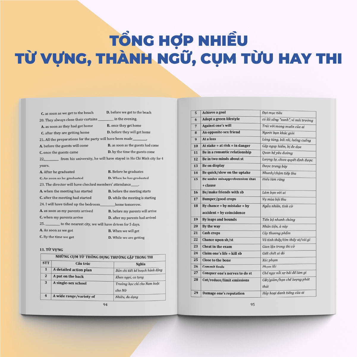 Sách trọng tâm kiến thức tiếng anh cô Trang Anh, luyện thi thpt quốc gia 2023 moonbook