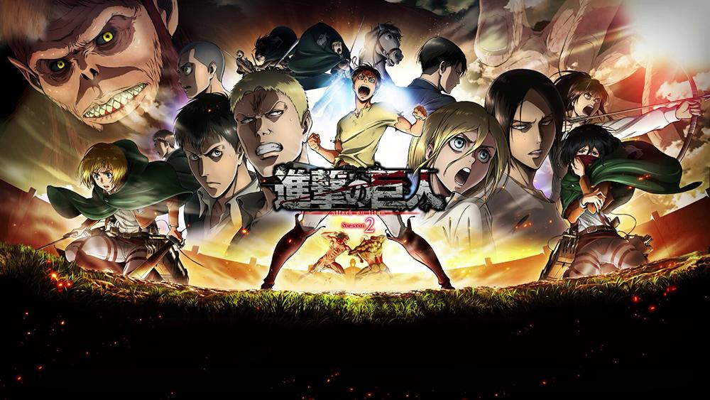 Poster A3 dán tường Anime, decal 30x42 trang trí có keo Attack On Titan Wallpapers 5