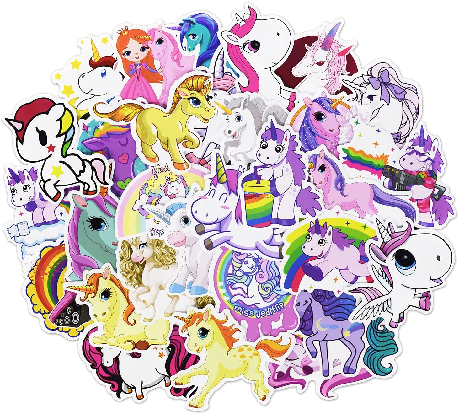 Set 30-60 Unicorn sticker