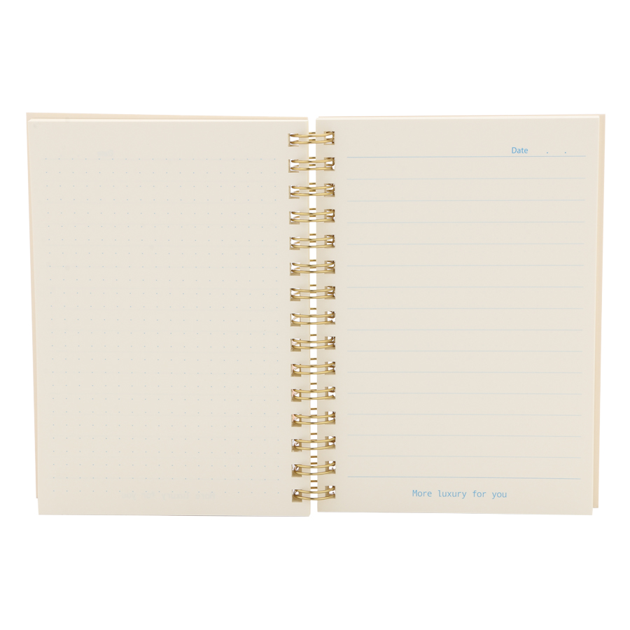 Sổ LX Twin Notebook Bloom Motto A6 120 Trang (10.5 x 14.8 cm)