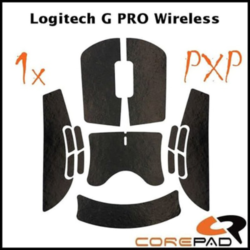 Bộ grip tape Corepad PXP Grips Logitech G PRO Wireless - Hàng Chính Hãng