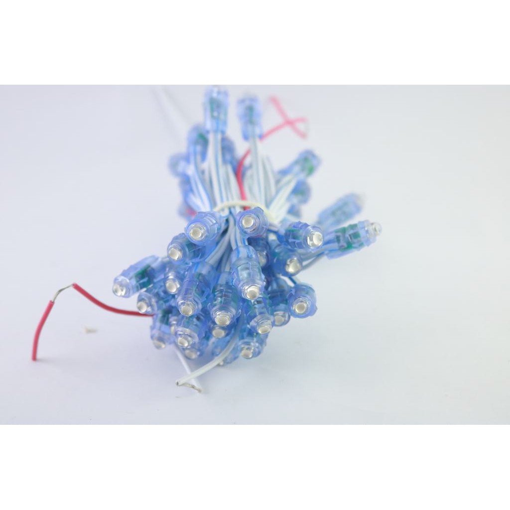 Led đúc ngoài trời phi 5 đế 9 điện 5v
