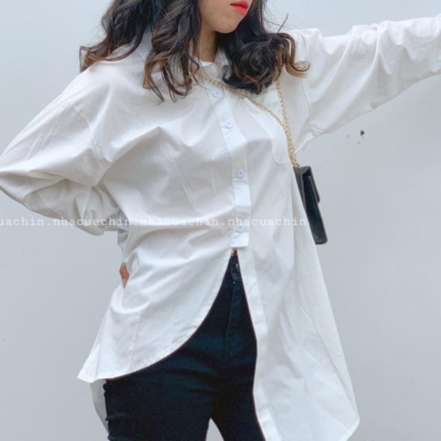 Áo sơ mi vạt chéo